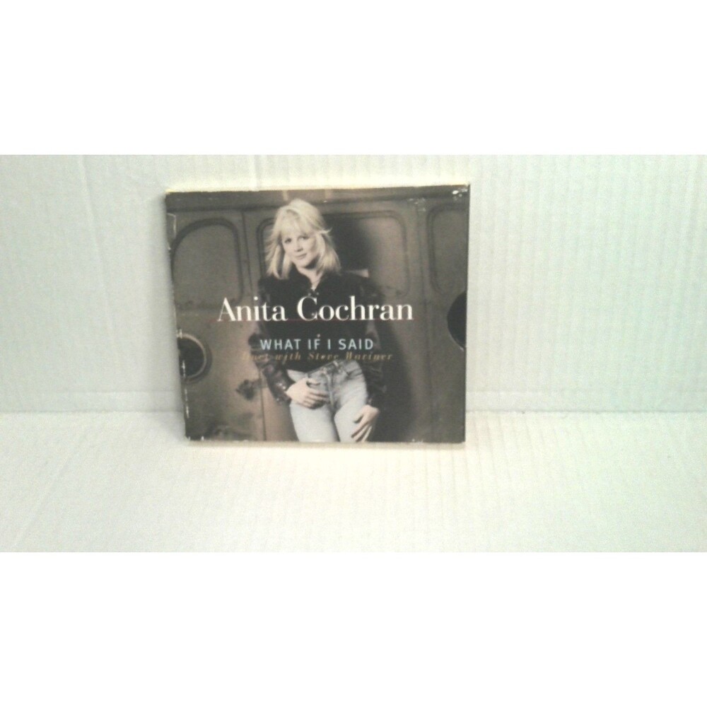 Anita Cochran What If I Said Duet w/ Steve Wariner CD Single 1997 Warner Brother